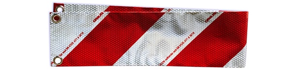 Warnbanner gefaltet