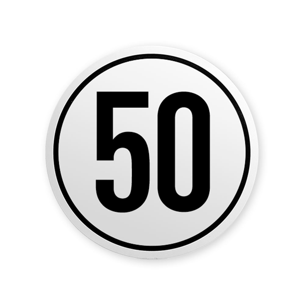 Maximum Speed Label Germany