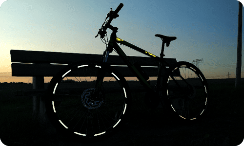 Herbst Fahrrad