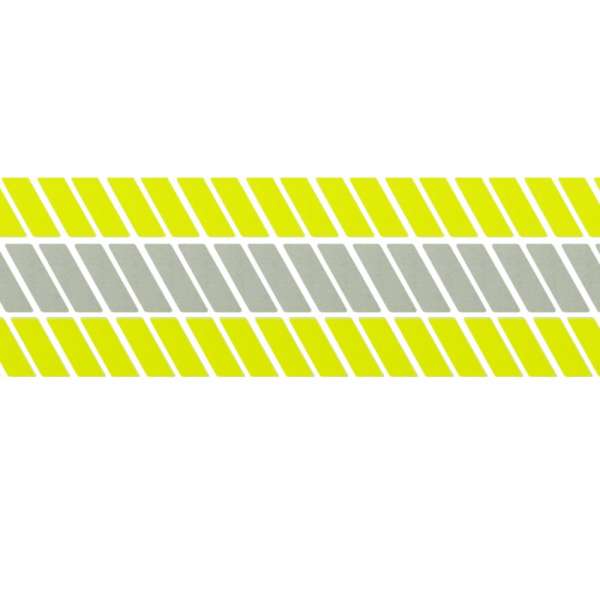 Scotchlite Reflective Fluorescent Tape Fire Retardant Trim Lime Yellow 2/" Wide